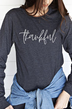 Load image into Gallery viewer, Thankful Long Sleeve Graphic Tee

