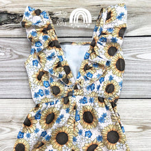 Load image into Gallery viewer, Sunflower Romper
