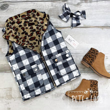 Load image into Gallery viewer, Wild About Plaid Vest - Kids
