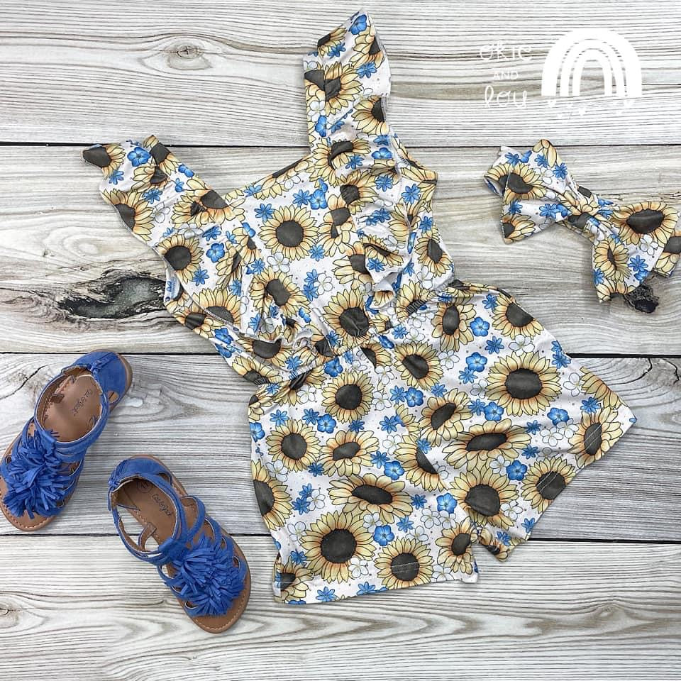 Sunflower Romper